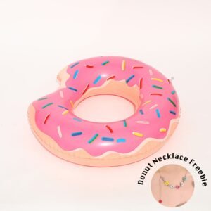 Donut Swim Ring-Pink#90 with FREEBIE