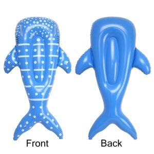 Kids Inflatable Whale Surfboard Float – 47” x 29.5”