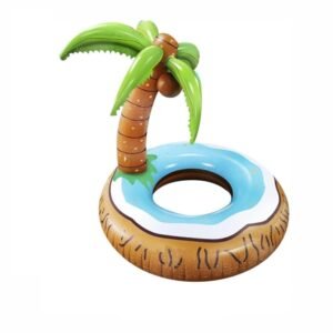 Tropical Coconut Palm Tree Swim Ring – #120