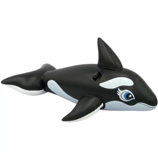 Inflatable Whale Ride-On Pool Float