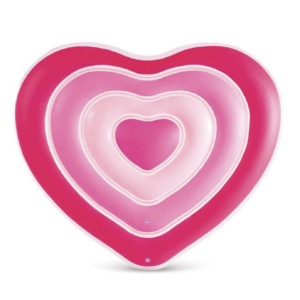 Pink Layered Heart Pool Float