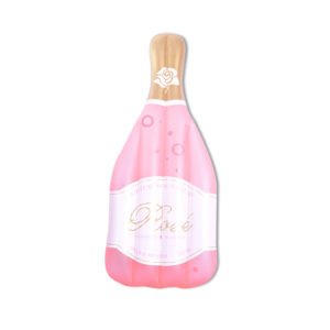 Rosé Champagne Bottle Pool Float
