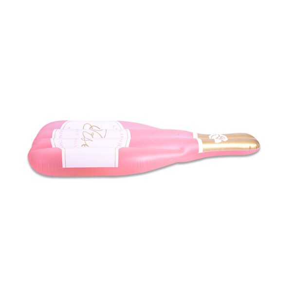 Rosé Champagne Bottle Pool Float - Image 3