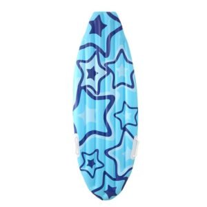 Kids' Inflatable Surfboard with Star Pattern