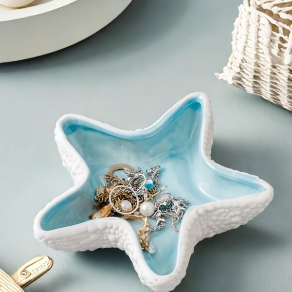 Ceramic Ocean-Inspired Storage Trays - Image 2