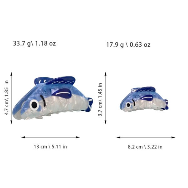 Sardine Hair Claw Clips - Image 4