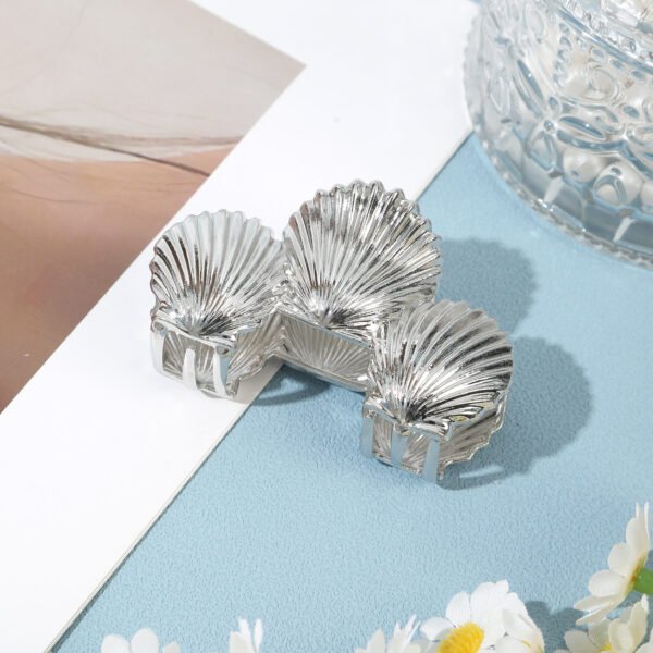 Seashell & Starfish Metal Claw Clips (6–6.8cm / 2.36–2.67in) - Image 11