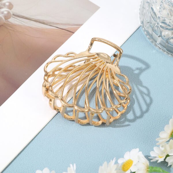 Seashell & Starfish Metal Claw Clips (6–6.8cm / 2.36–2.67in) - Image 4