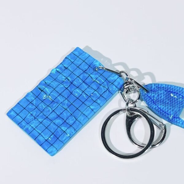Acrylic Pool-Themed Keychains - Image 3