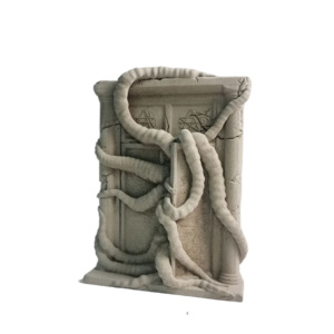 Tentacled Relic Stone Door Concrete Décor