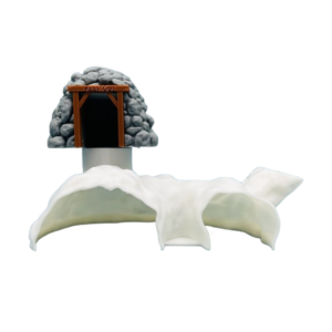 Fish Cave House 3D-Printed Aquarium Decor