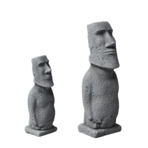 Easter Island Moai Aquarium Decor – Concrete Statue