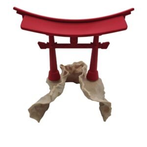 Japanese Torii Gate 3D-Printed Aquarium Decor